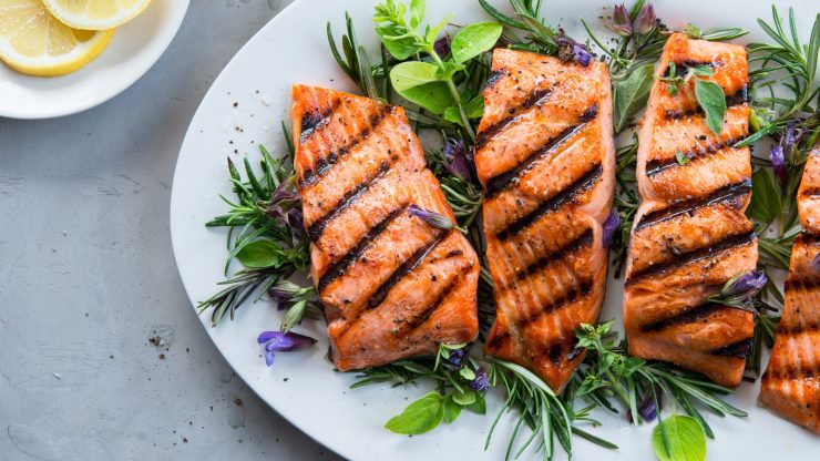 Grilled Salmon